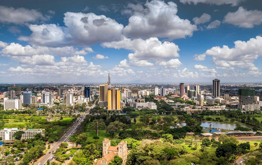 Nairobi, Aerial View